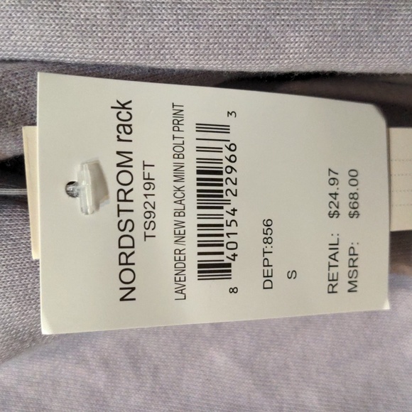 NWT Theo and Spence lavender mini thunder bolt shirt size small - Picture 3 of 7